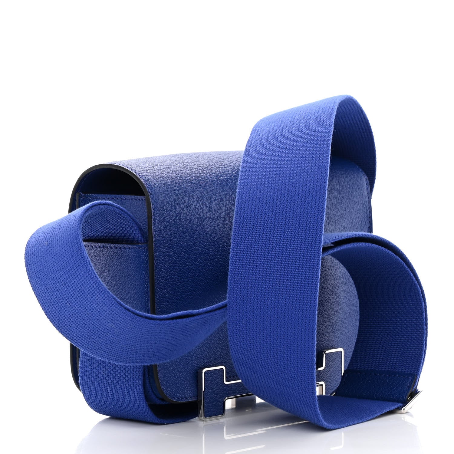 Hermes Chevre Mysore Geta Bleu Electrique 3 of 15