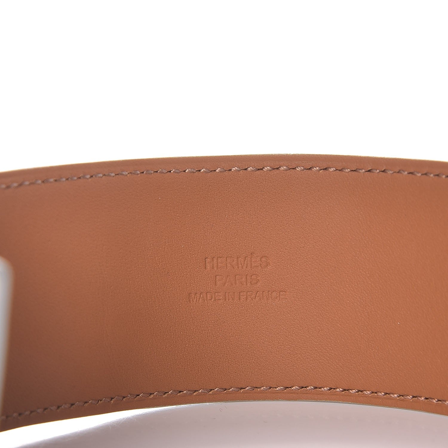 Hermes Swift Collier de Chien CDC Bracelet T2 Craie 4 of 7