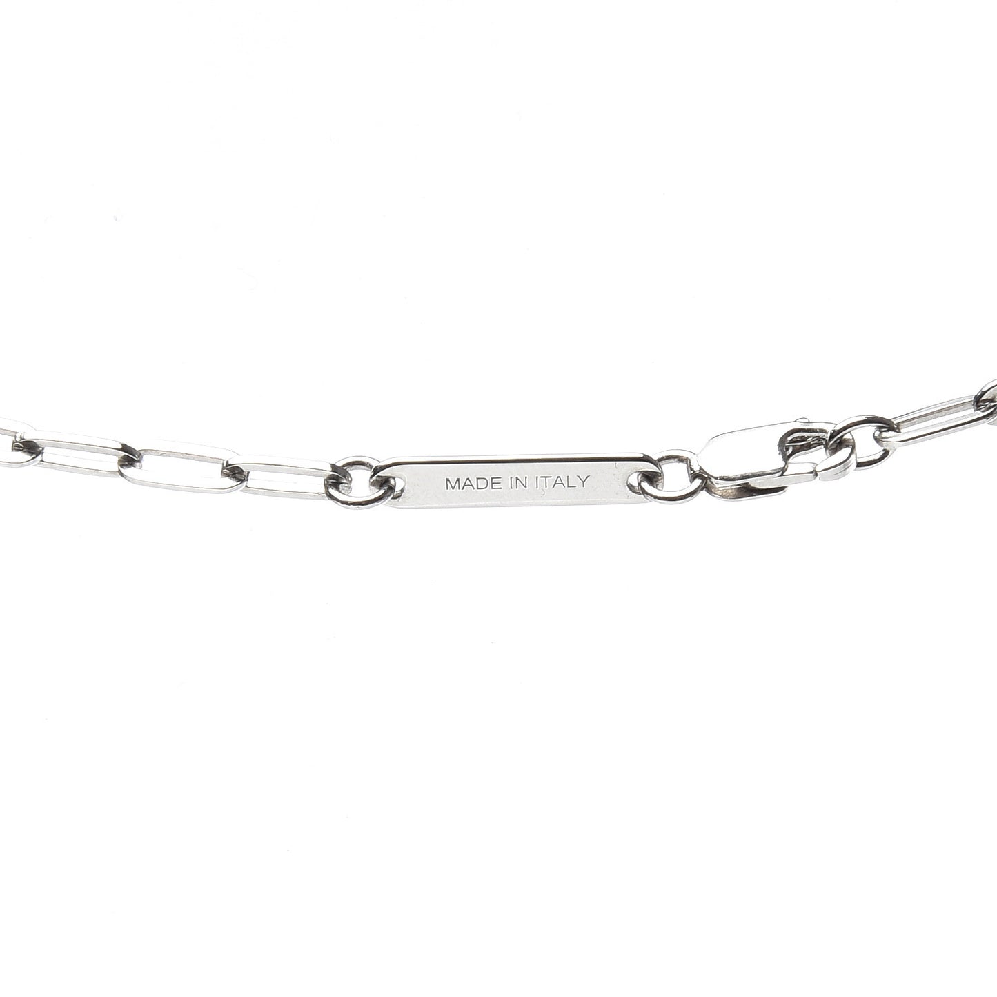 Palladium Talismans Dragon H Pendant Necklace