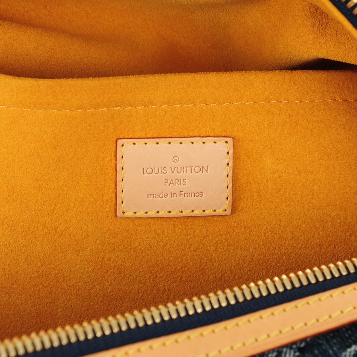 Louis Vuitton Denim Raye Cabas GM 6 of 7
