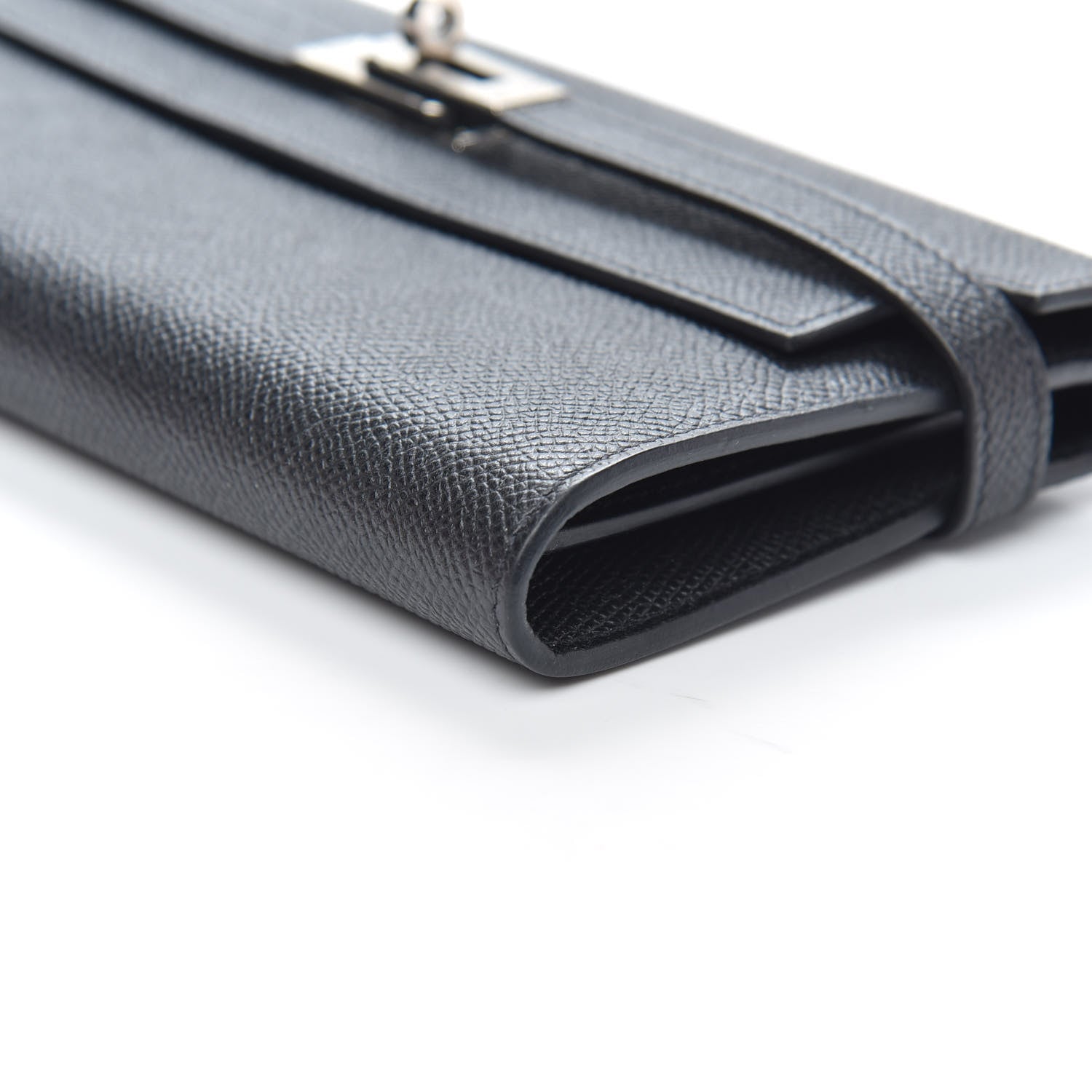 Hermes Epsom Kelly Longue Wallet Black 12 of 13