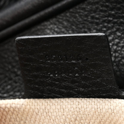 Gucci Pebbled Calfskin Medium Soho Bowler Black 7 of 10