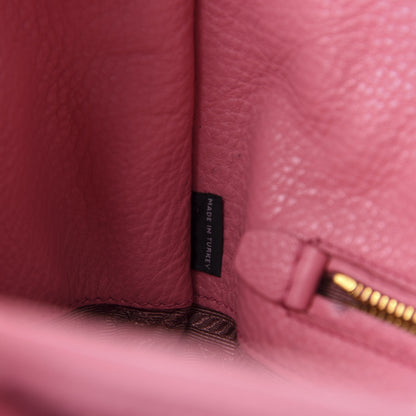 Prada Vitello Daino Shopping Tote Begonia 9 of 11