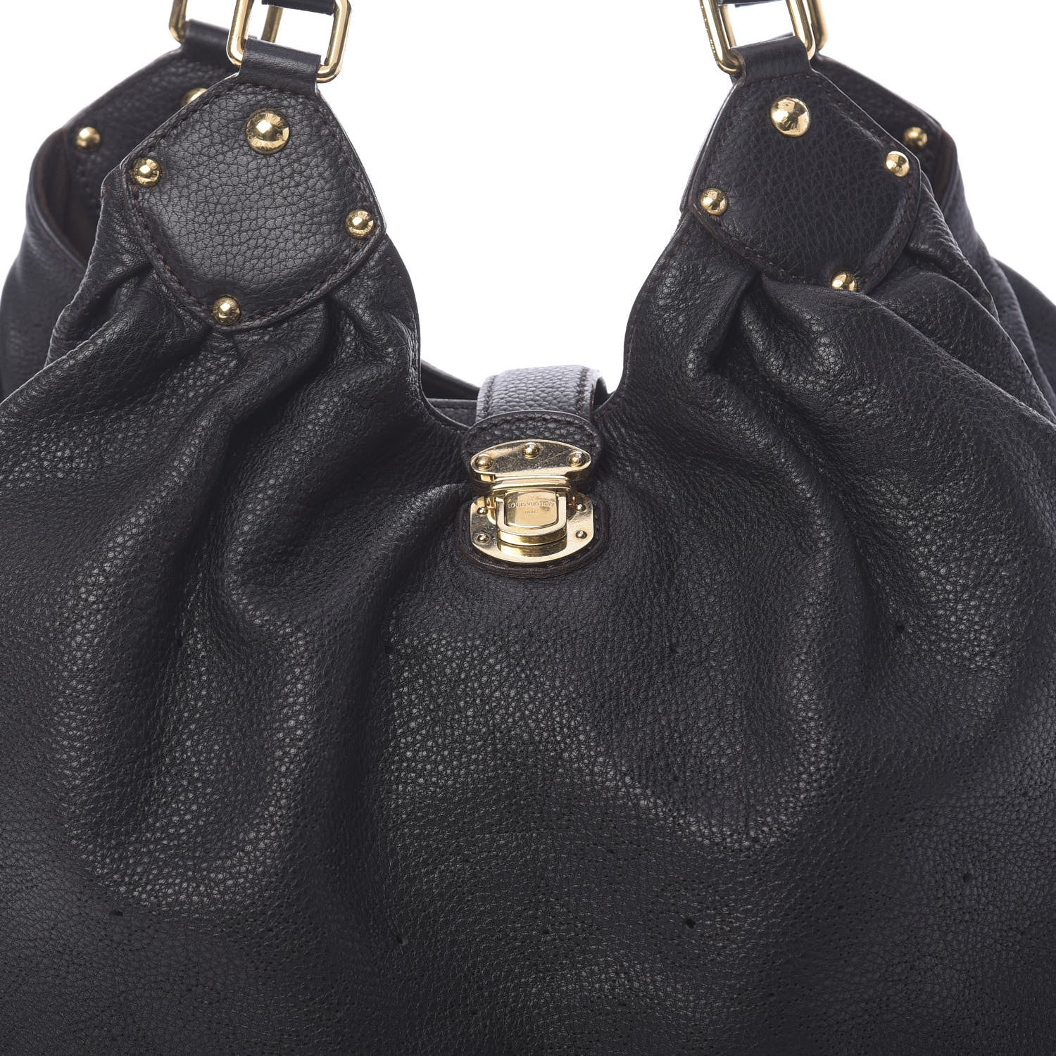 Louis Vuitton Mahina L Black 7 of 9