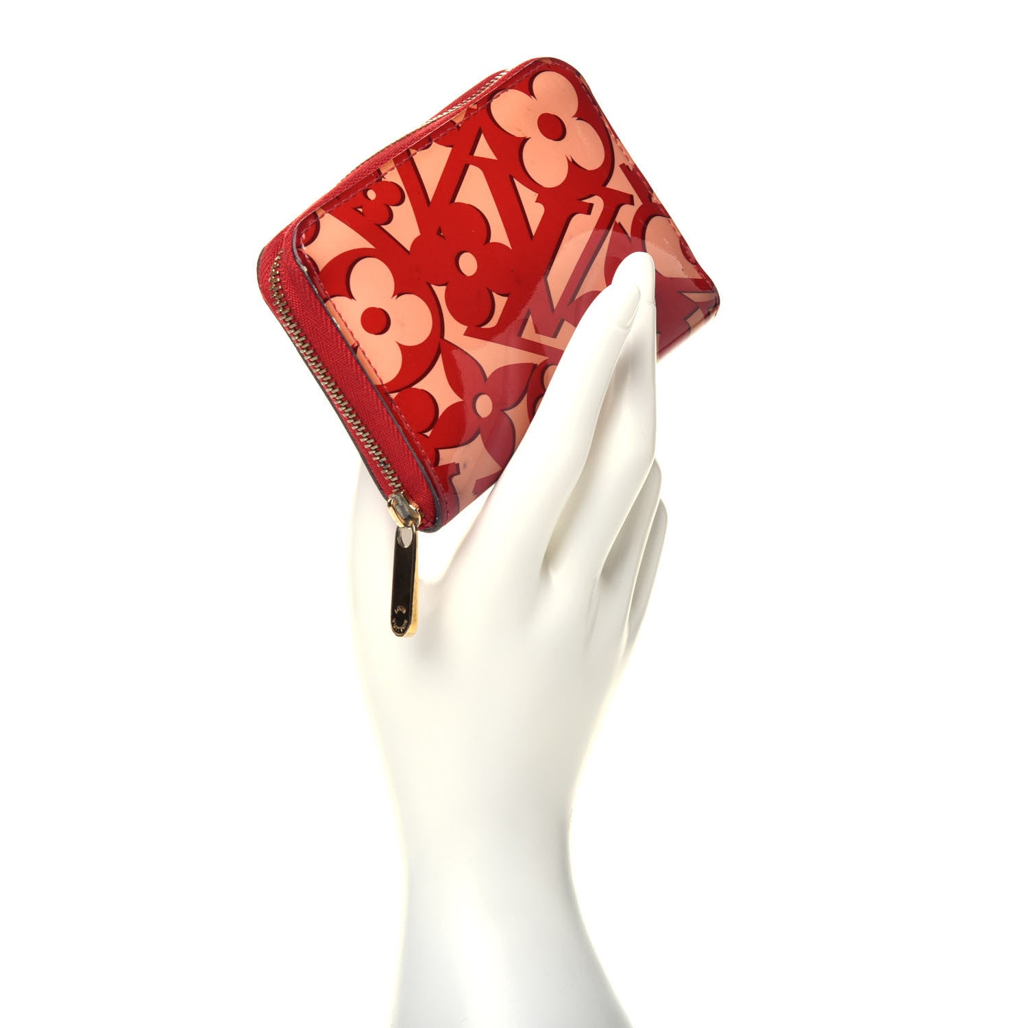 Louis Vuitton Patent Sweet Monogram Zippy Coin Purse Pomme D'Amour 2 of 7