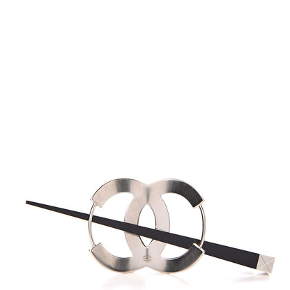 Chanel Quilted CC Hair Pin Gold 2 of 4