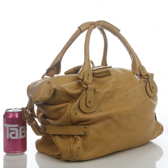 Chloe Leather Paddington Front Pocket Tote Maize Yellow 2 of 11