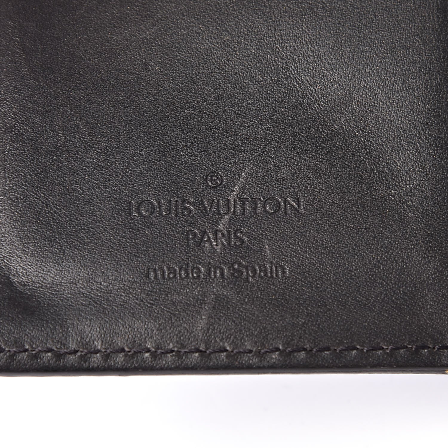 Louis Vuitton Mat Monogram Small Ring Agenda Cover Black 9 of 11
