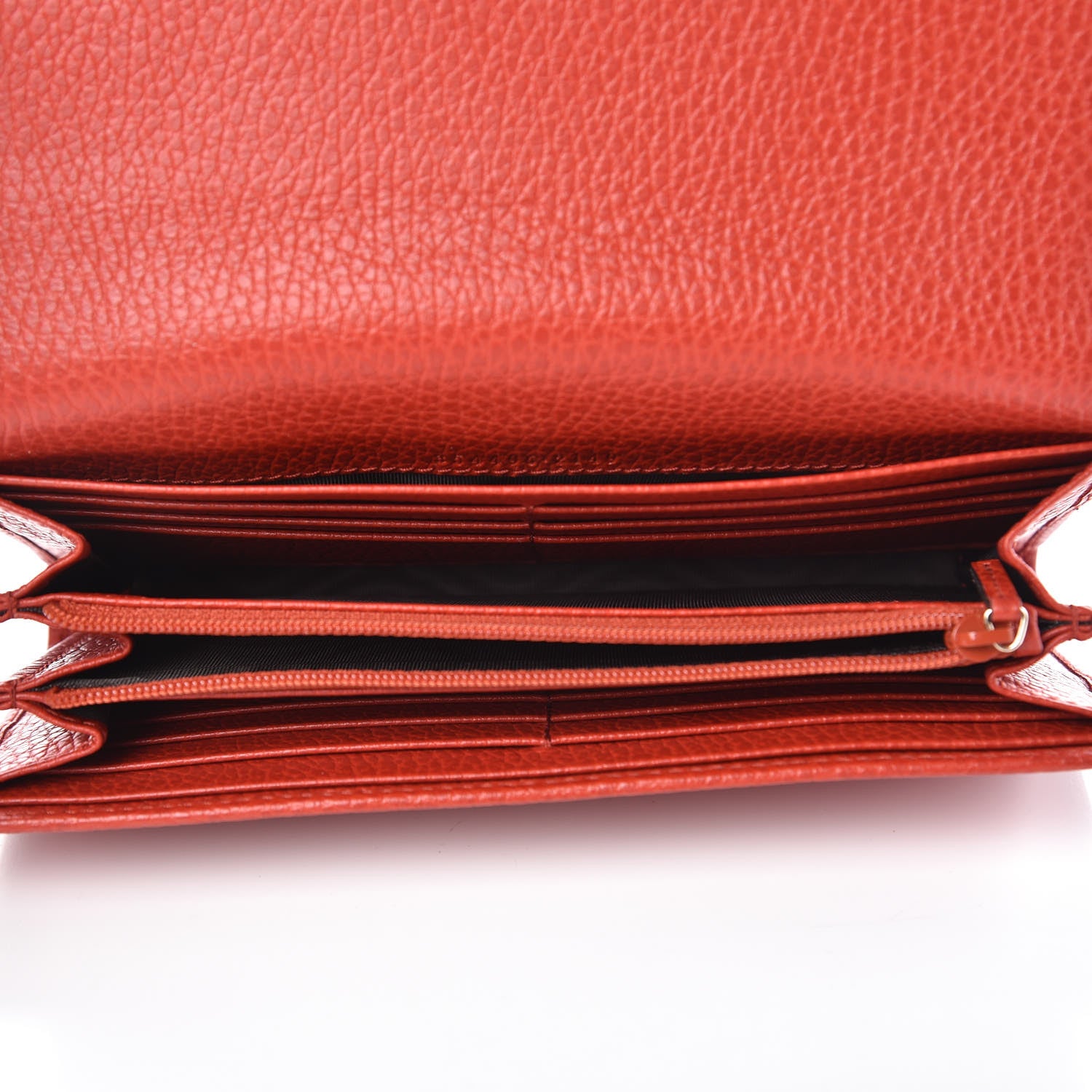 Gucci Dollar Calfskin Swing Continental Wallet Oxidation 5 of 8
