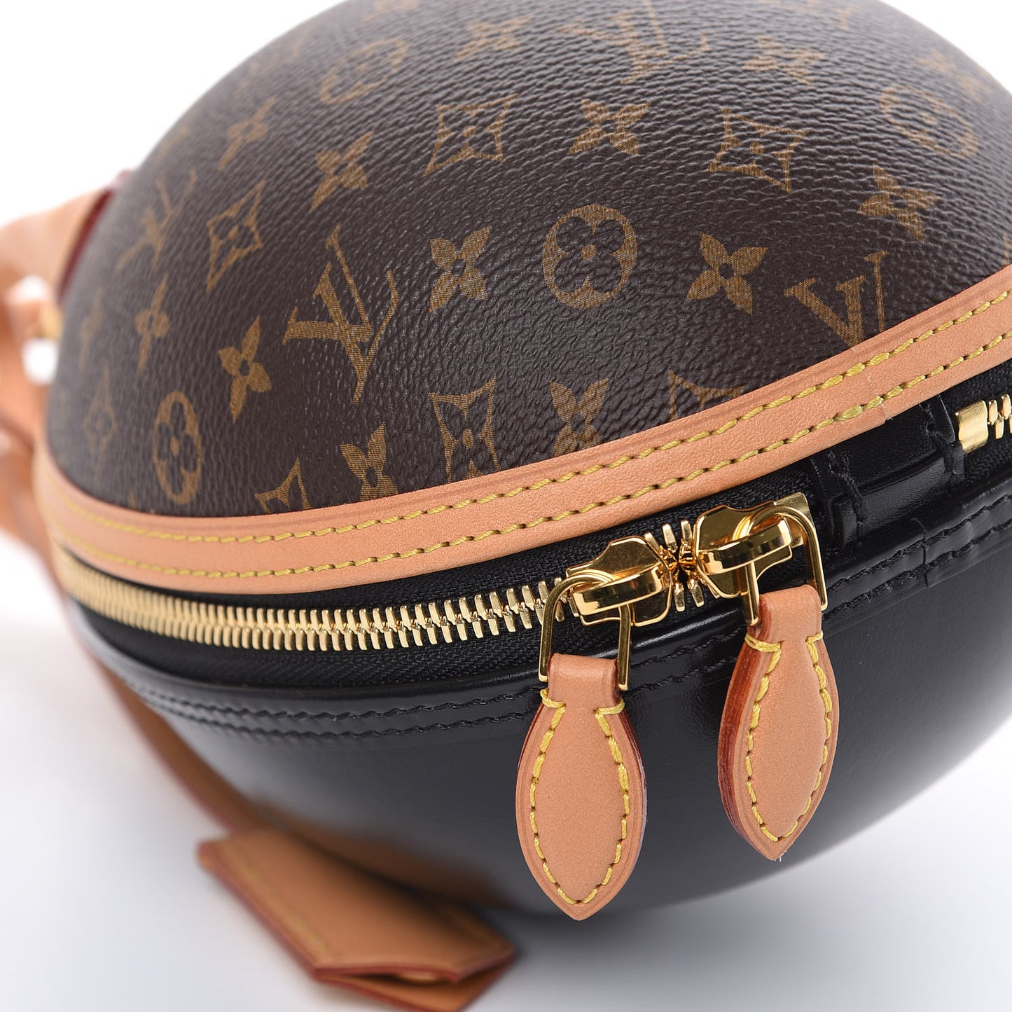 Monogram Egg Bag Black
