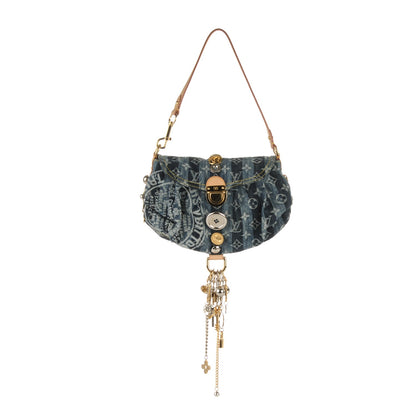 Louis Vuitton Denim Raye Judy Blame Mini Pleaty 1 of 7
