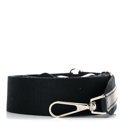 Goyard Canvas Calfskin Adjustable Shoulder Strap Black 1 of 6