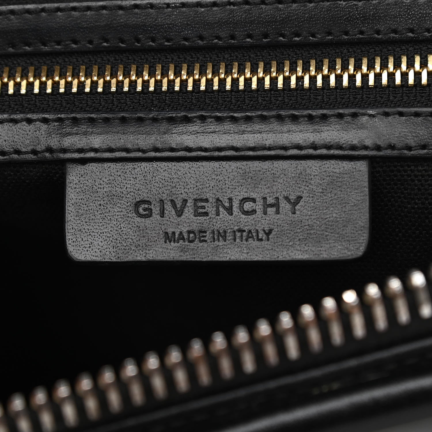 Givenchy Shiny Lord Calfskin Medium Antigona Black 6 of 20