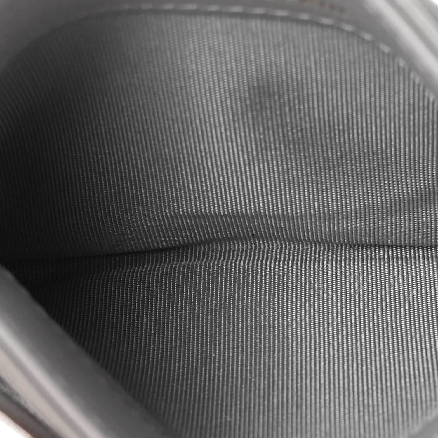 Chanel Lambskin Quilted Chanel 19 Card Holder Light Grey 5 of 8