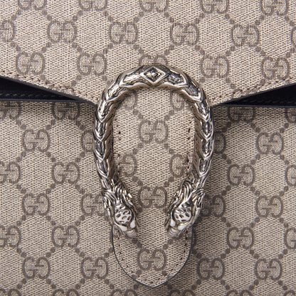 Gucci GG Supreme Monogram Medium Dionysus Shoulder Bag Black 9 of 9