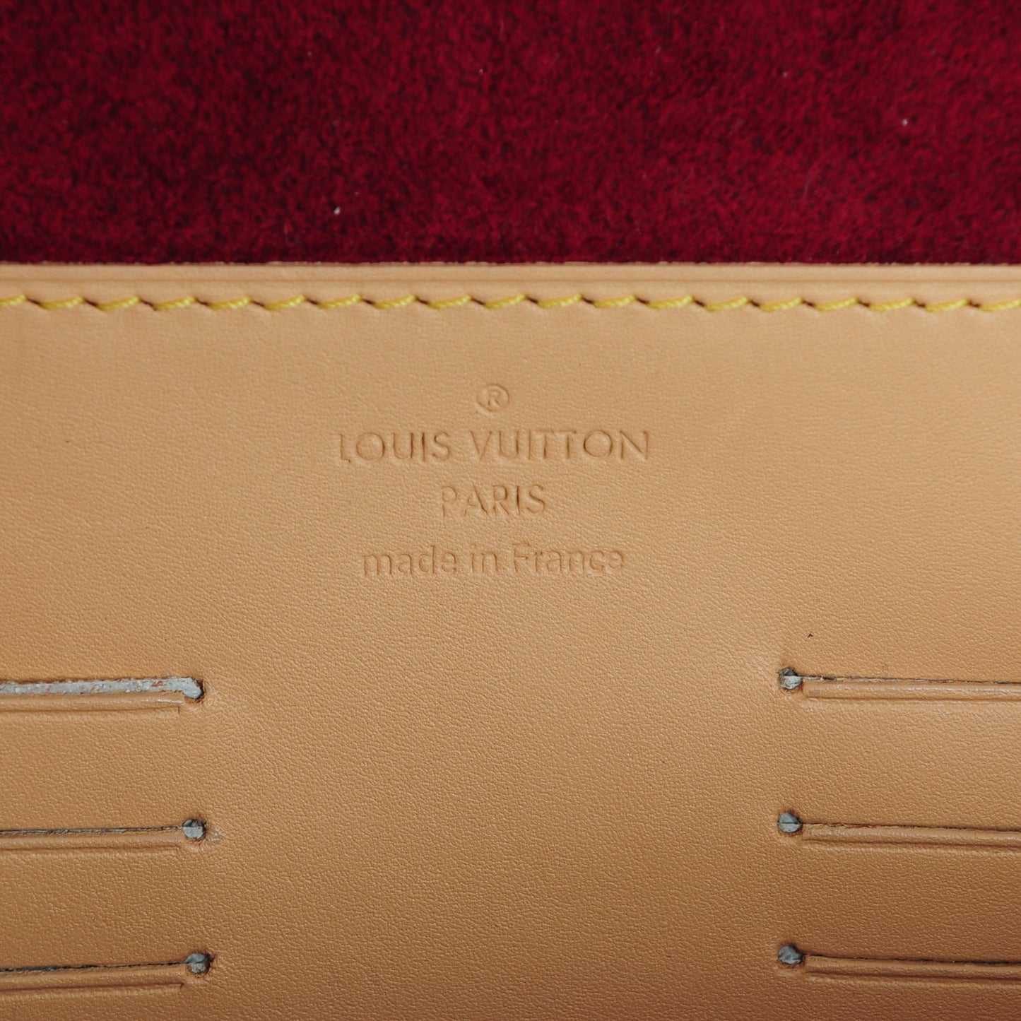 Monogram Multicolor Courtney Clutch White
