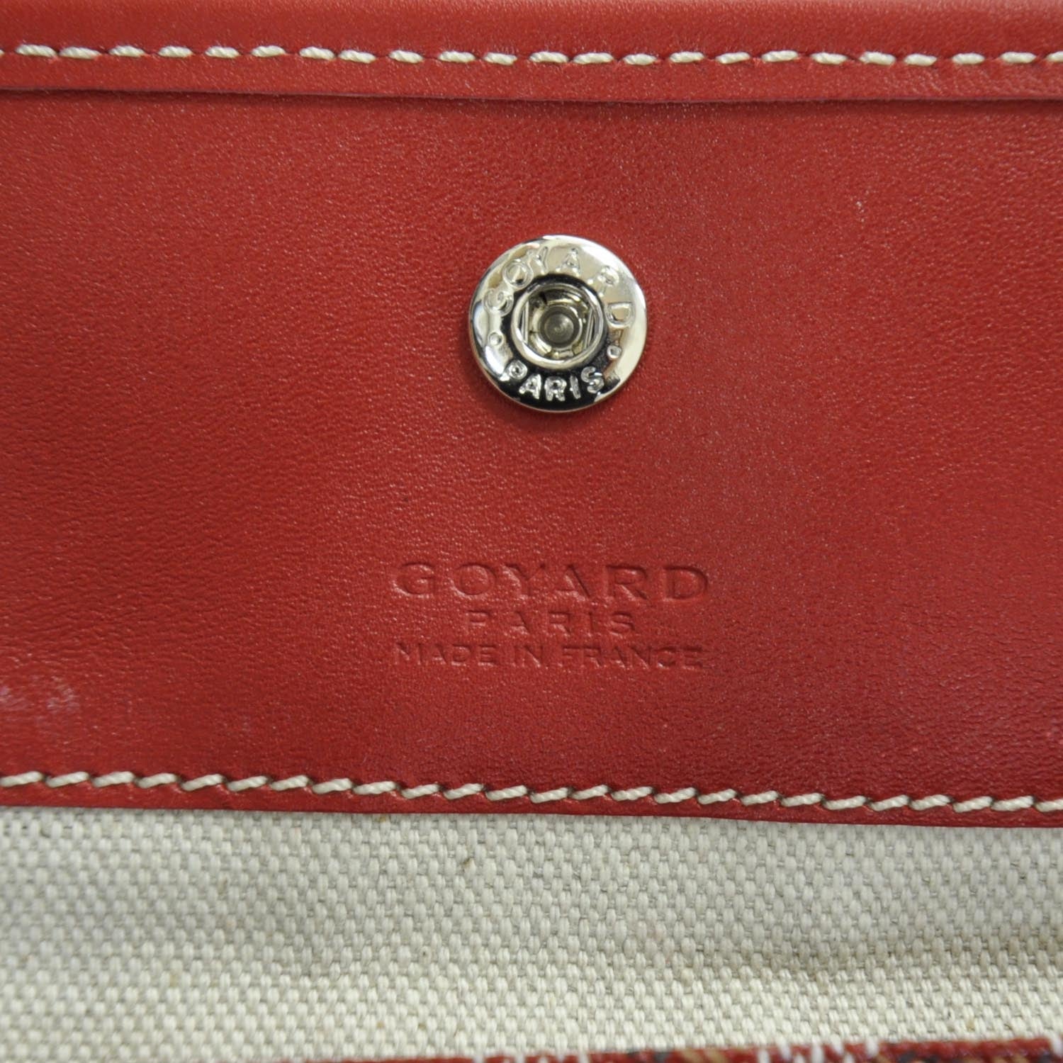 Goyard Goyardine Saint Louis GM Red 6 of 8