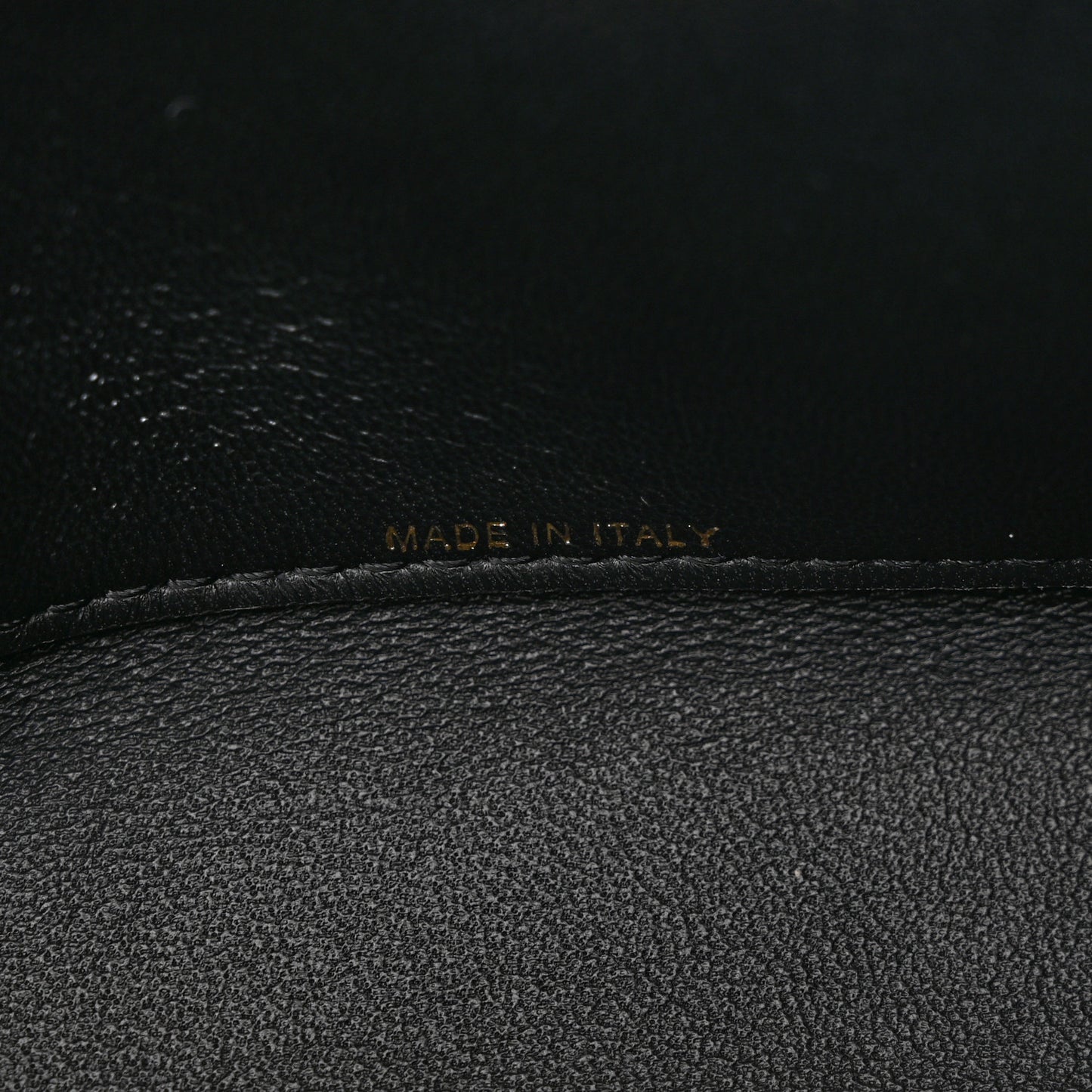 Brushed Calfskin Rockstud Flip Lock Chain Shoulder Bag Black