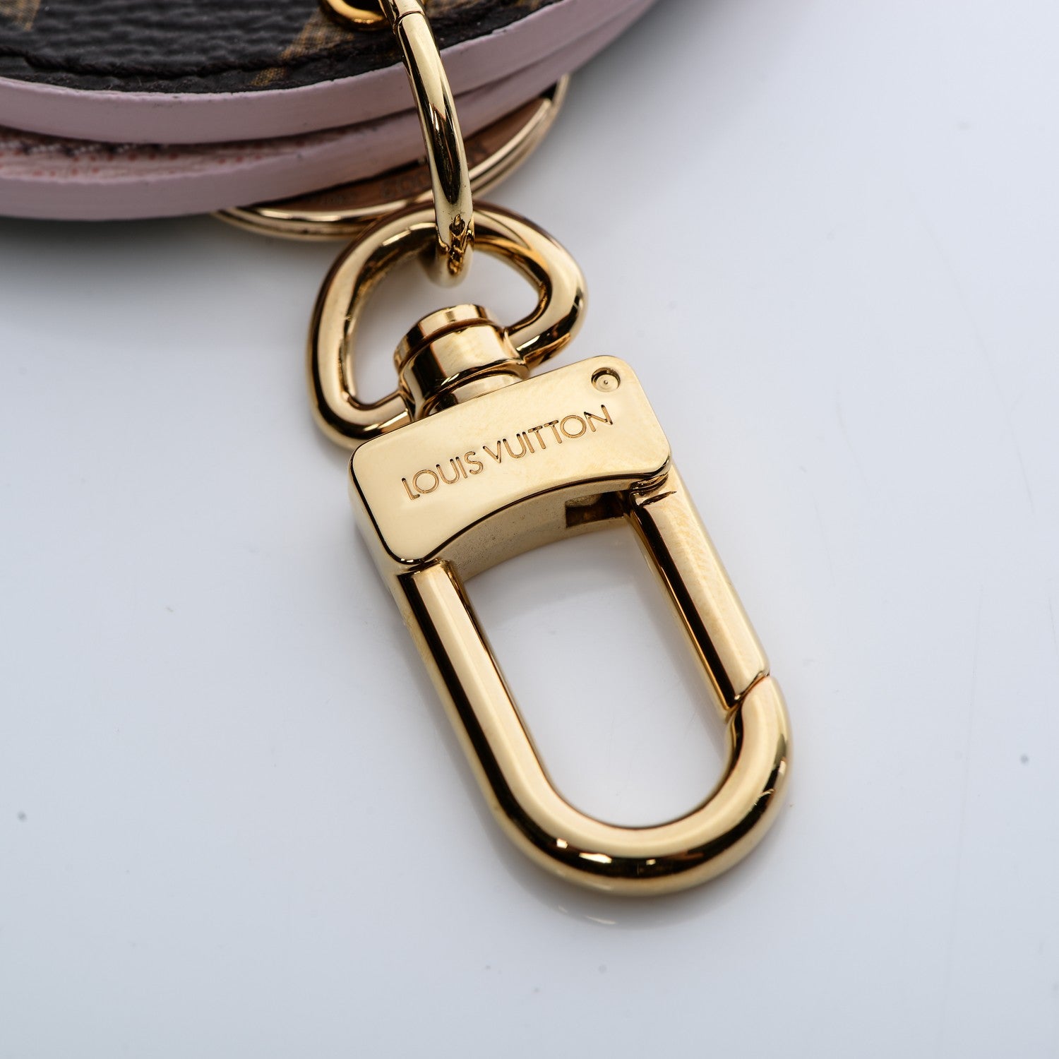 Louis Vuitton Monogram LV Mirror Key Holder Rose Ballerine 7 of 8