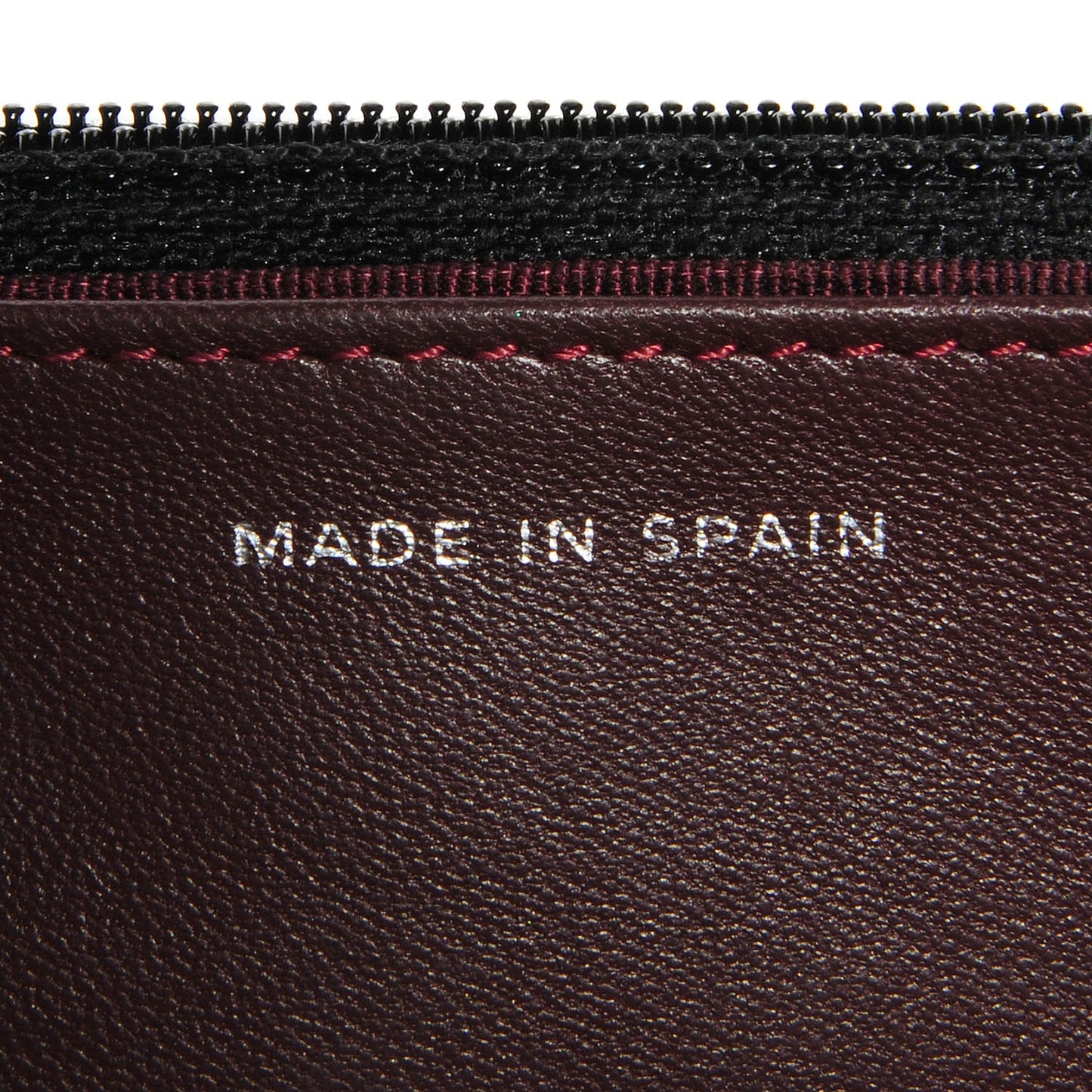 Lambskin Quilted Wallet On Chain WOC Black