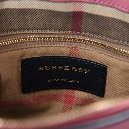 Burberry Derby Calfskin Small Milverton Satchel Mauve Pink 22 of 24
