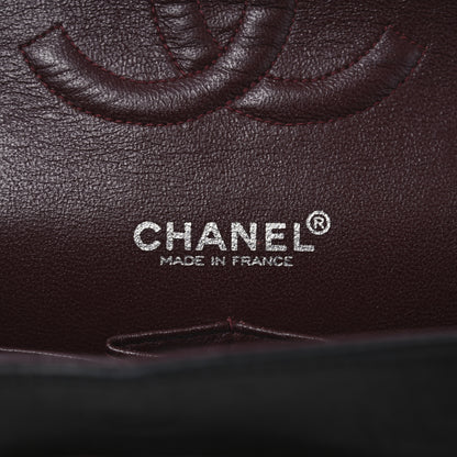 Chanel Lambskin Quilted Medium Double Flap Black 6 of 10