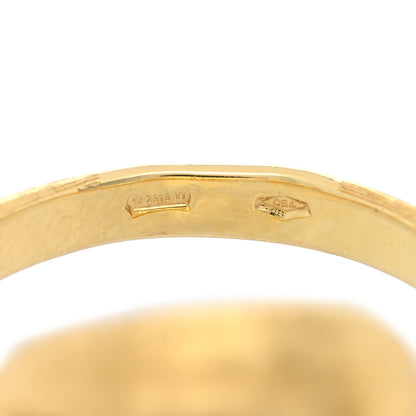 Marco Bicego 18K Yellow White Gold Diamond Lucia Ring 55 7.25 4 of 4