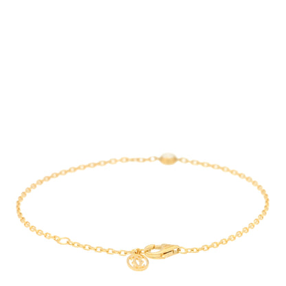 Cartier 18K Yellow Gold Diamond LM D'Amour Bracelet 2 of 4