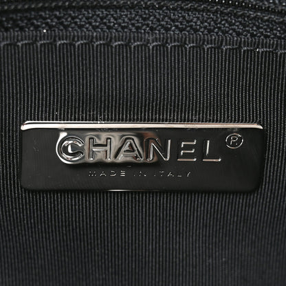Chanel Glossy Calfskin Quilted Medium Chanel 19 Flap White Black 6 of 10