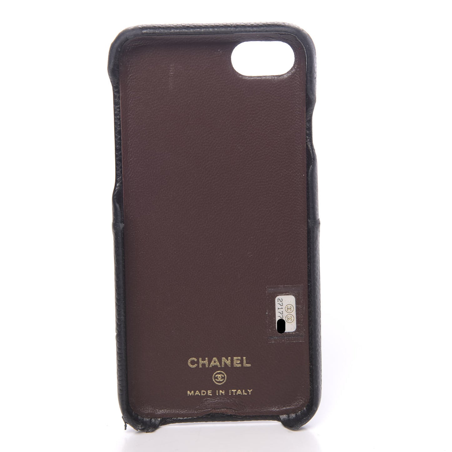 Caviar Quilted iPhone 7/8 Coco Tech Case Black