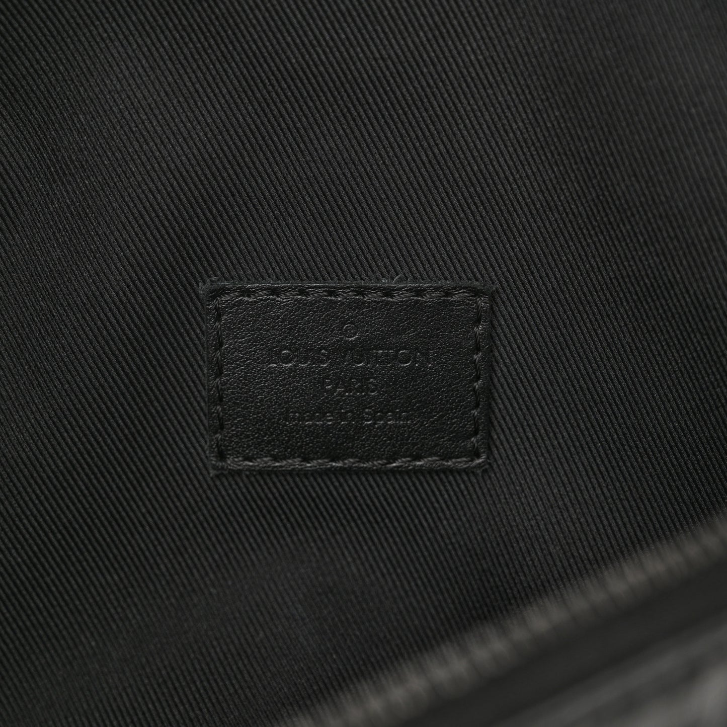 Calfskin Monogram Shadow Discovery Bumbag Black