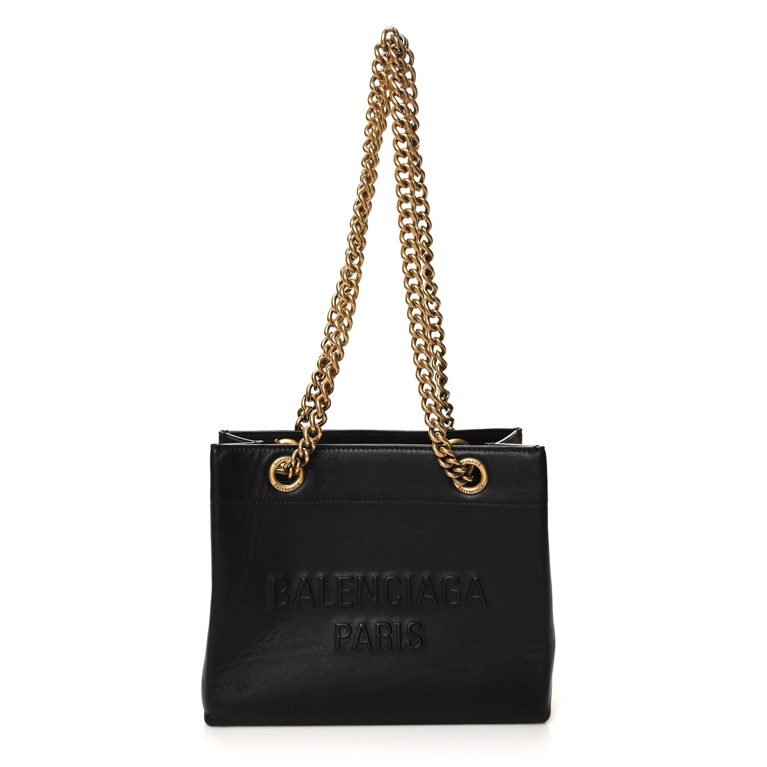 Balenciaga Soft Smooth Calfskin Small Duty Free Tote Black 1 of 9