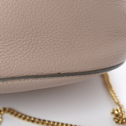 Chloe Grained Lambskin Drew Shoulder Bag Cement Pink 14 of 14