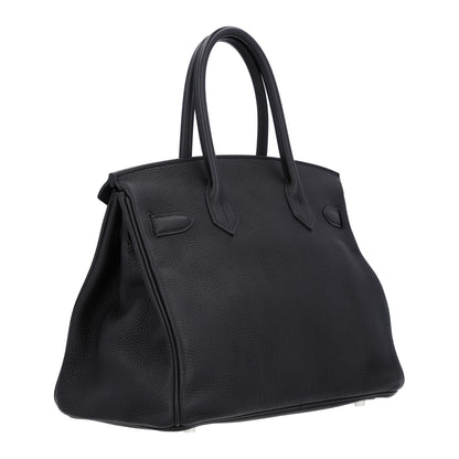 Hermes Togo BIRKIN 30 Black 3 of 11