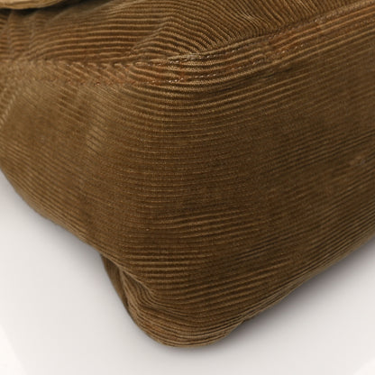 Fendi Corduroy Mama Baguette Beige 7 of 9