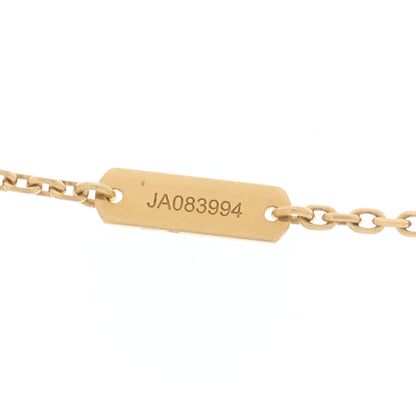 Van Cleef & Arpels 18K Yellow Gold Diamond Mini Frivole 3 Flowers Pendant Necklace 4 of 5