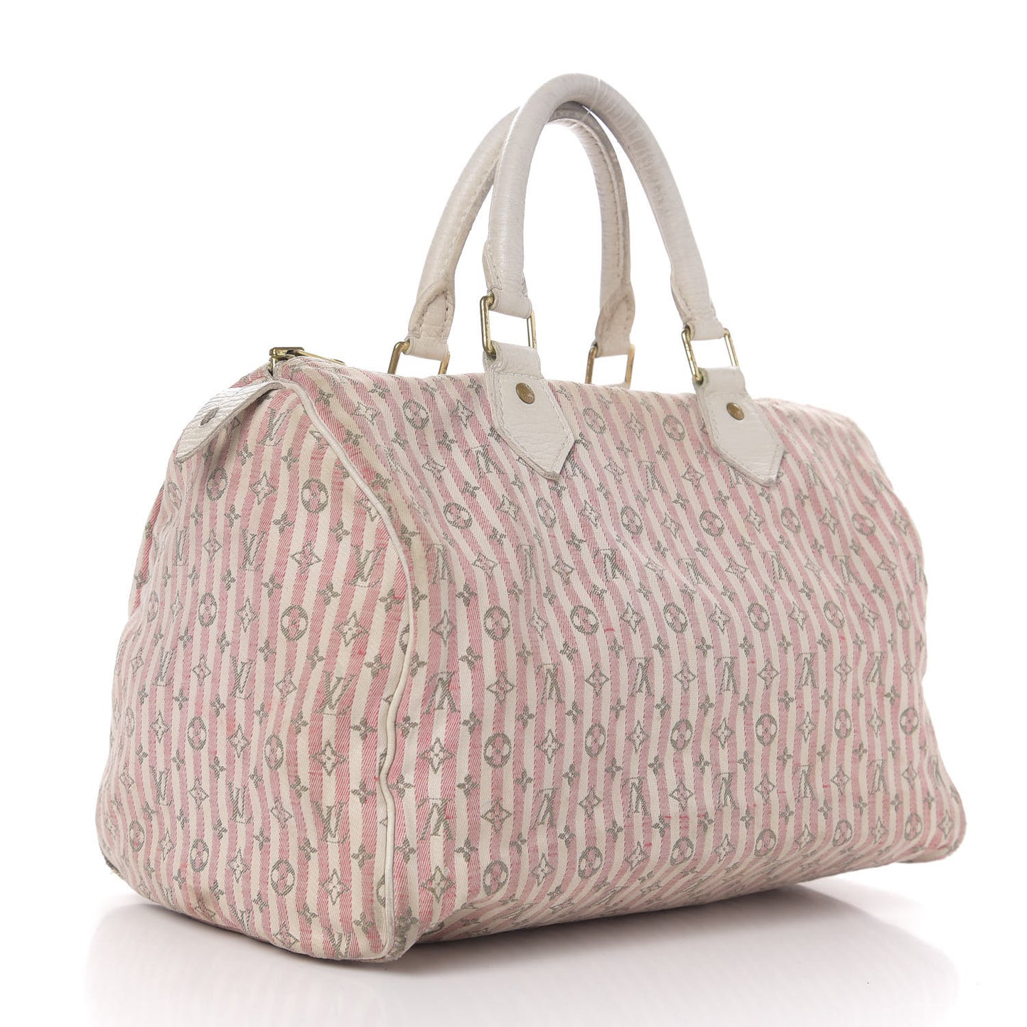Mini Lin Croisette Speedy 30 Rouge
