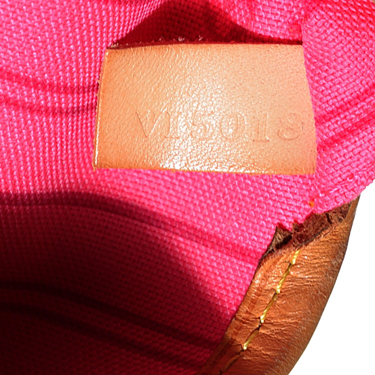 Louis Vuitton Monogram Roses Neverfull MM 7 of 7
