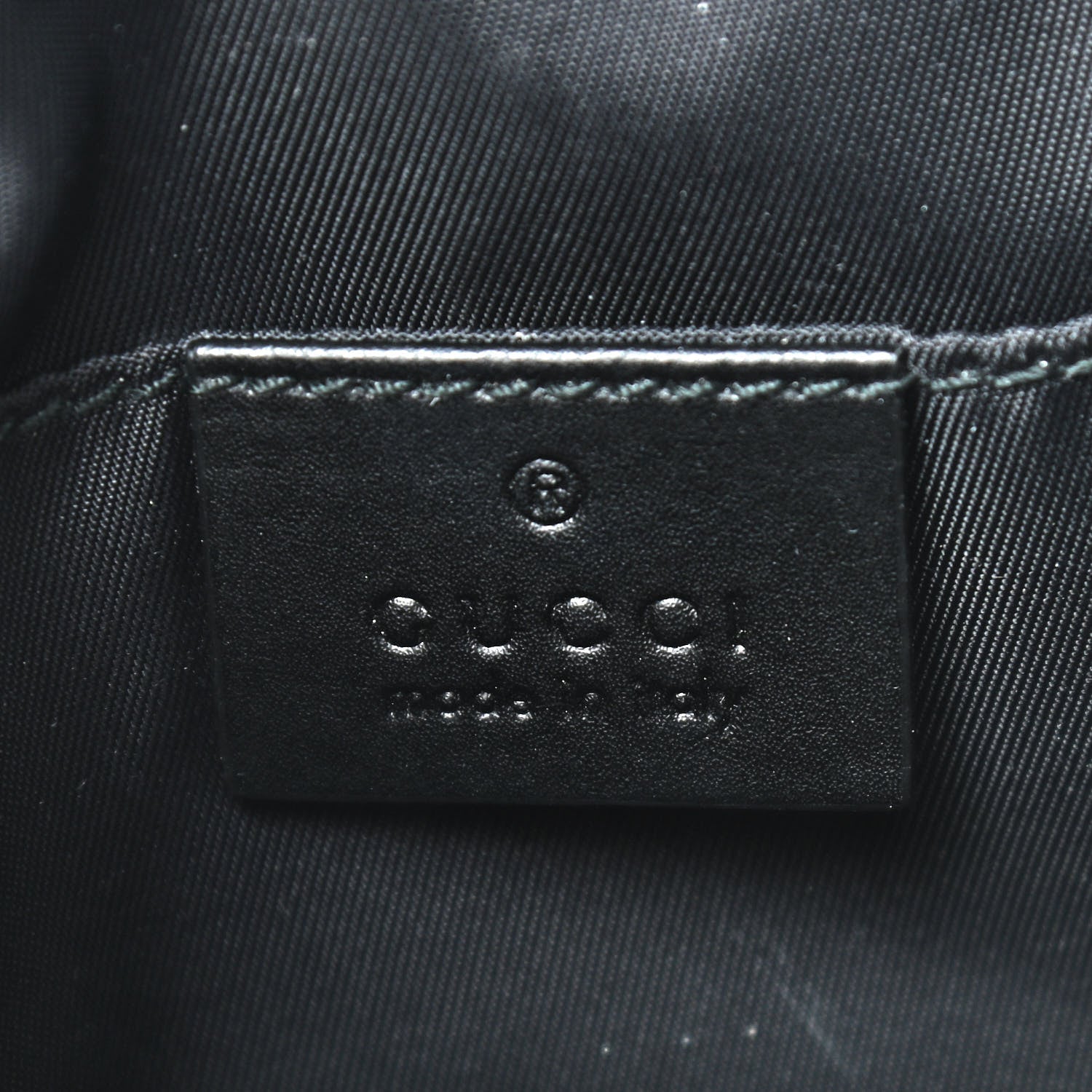 Gucci Canvas Web Tiger Embroidered Messenger Bag Black 8 of 9