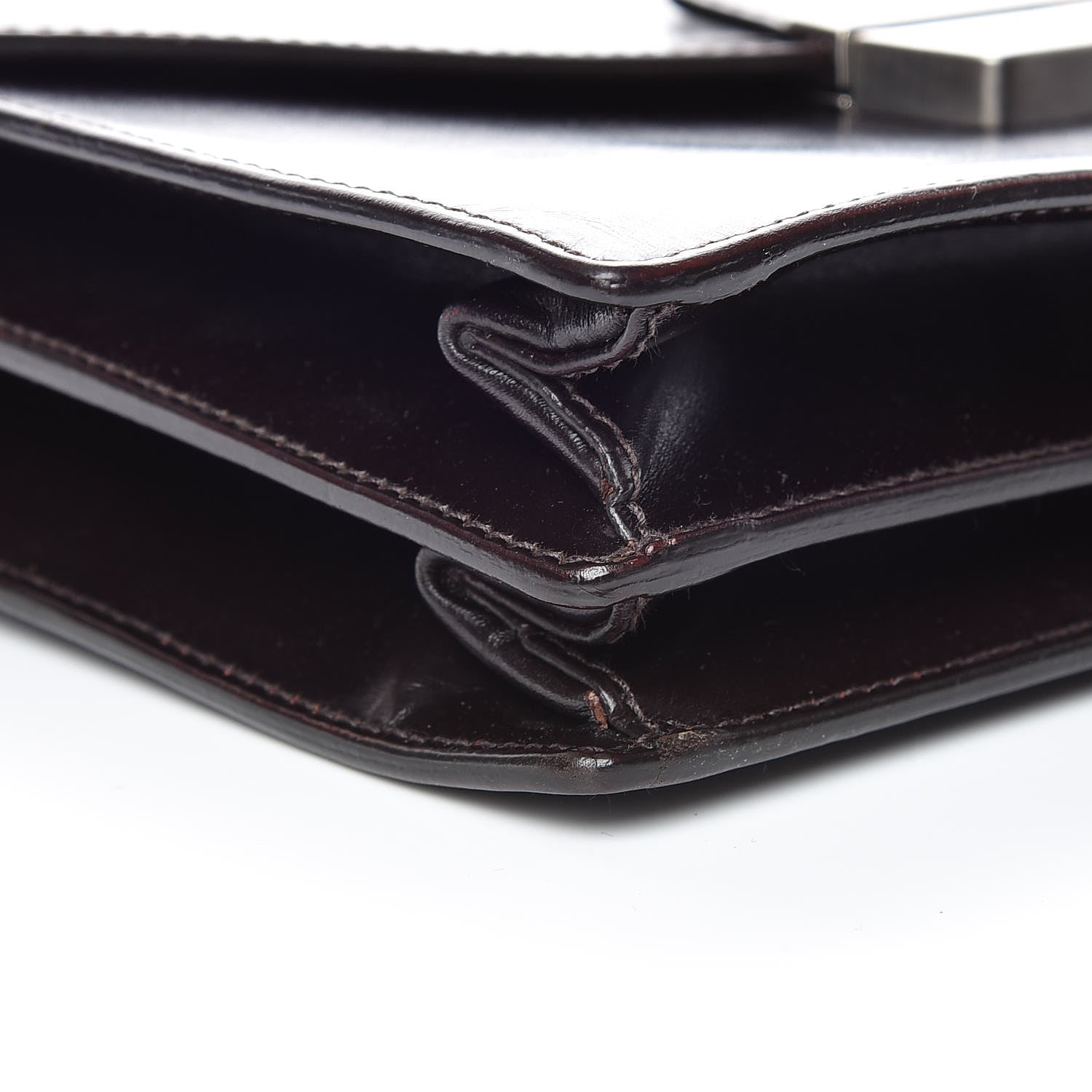 Prada Vitello Sound Shoulder Bag Mosto 7 of 8