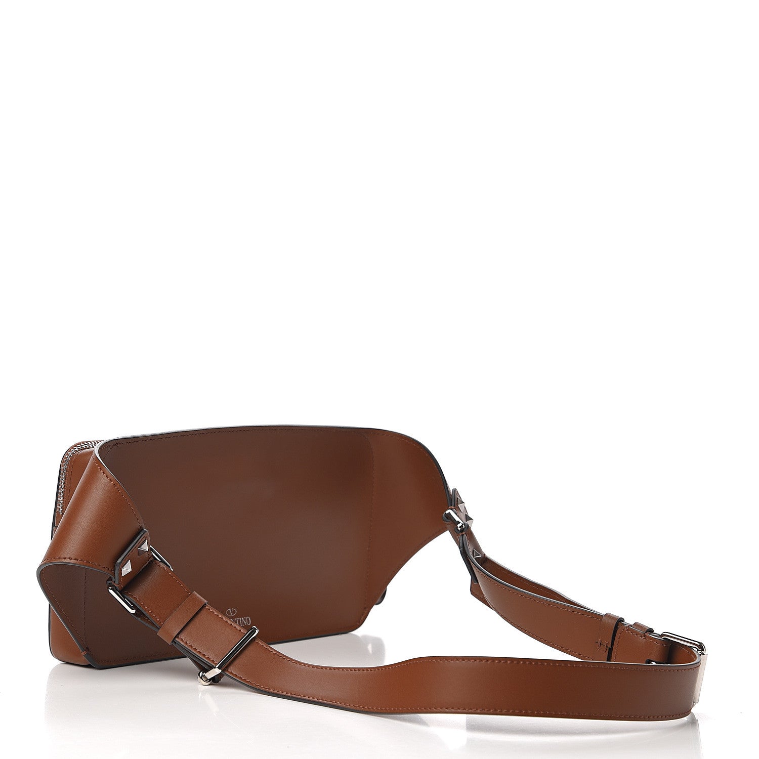 Valentino Garavani Calfskin VLTN Belt Bag Cuir White 2 of 8