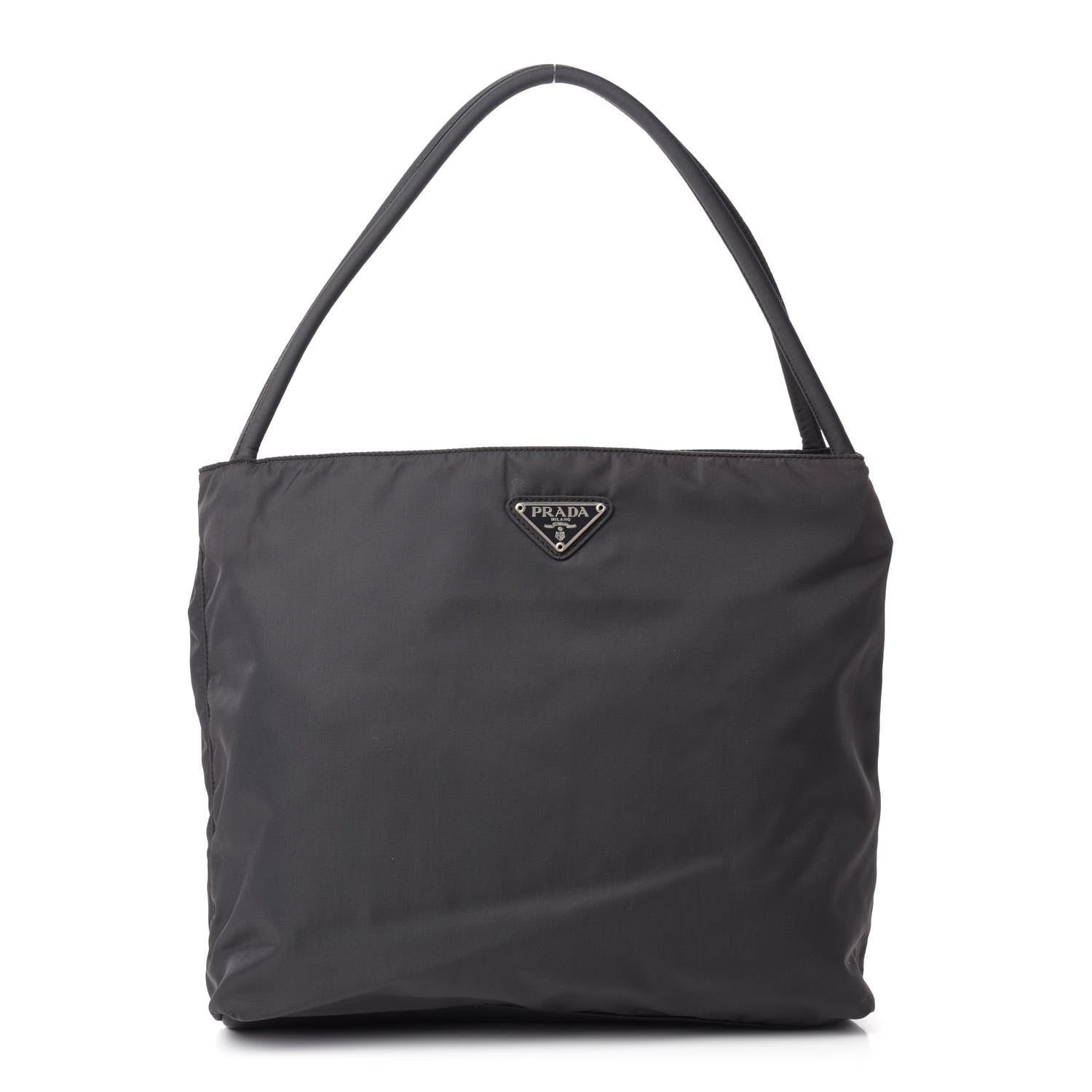 Prada Tessuto Nylon Tote Grey 1 of 10