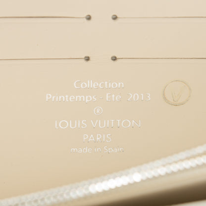 Louis Vuitton Shiny Calf Damier Facette Zippy Wallet Camel 6 of 7