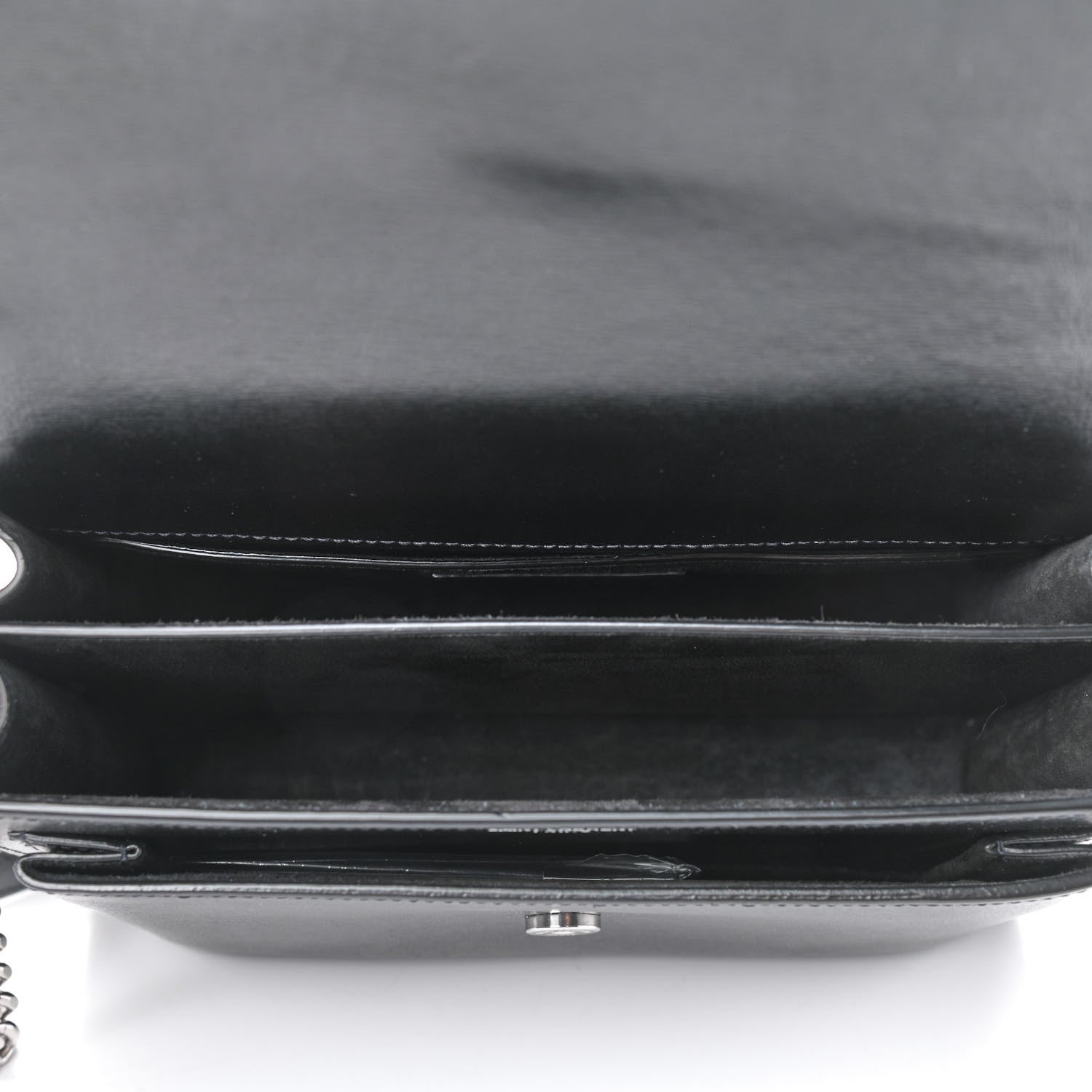 Saint Laurent Calfskin Medium Monogram Sunset Black 5 of 9