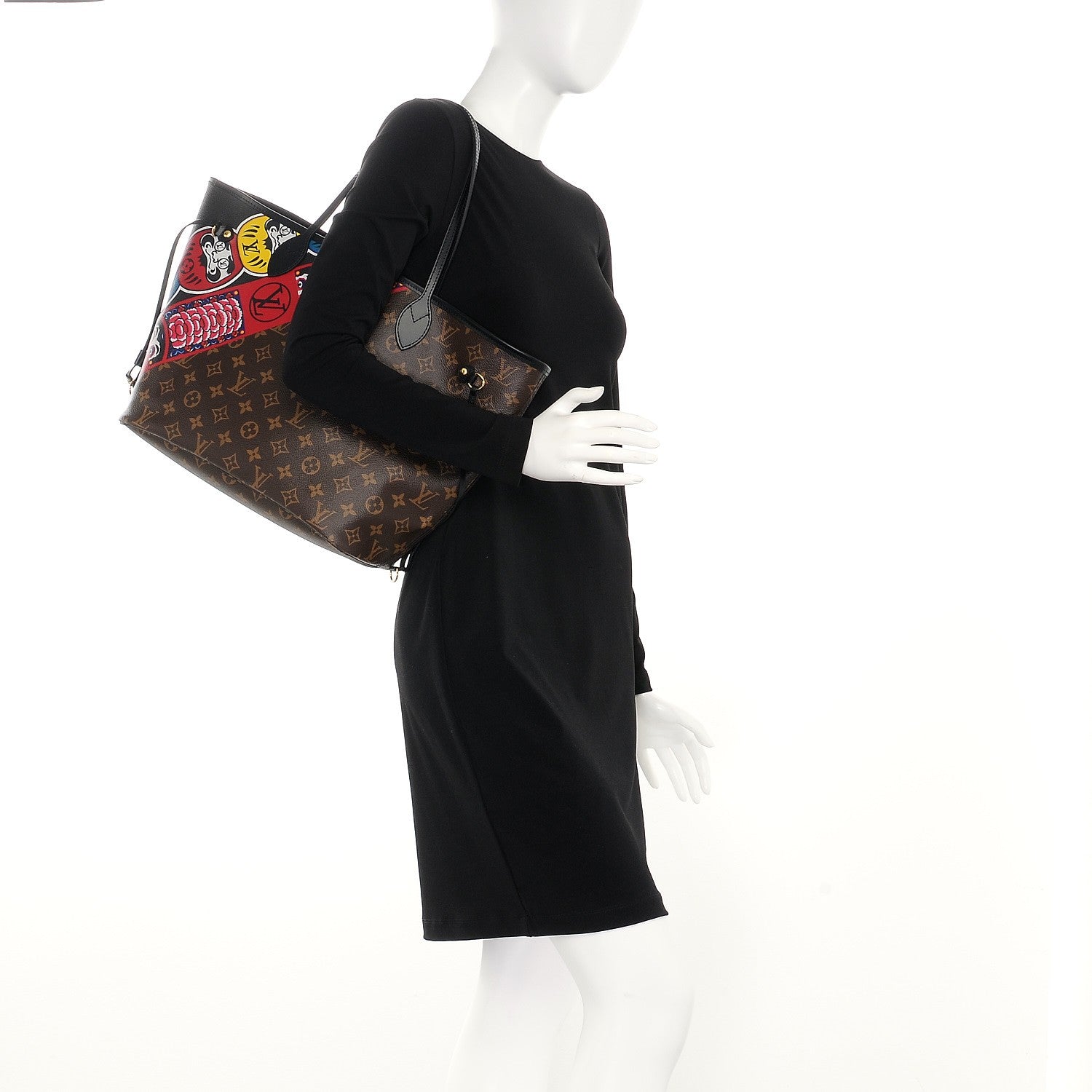 Louis Vuitton Monogram Kabuki Neverfull MM 2 of 11