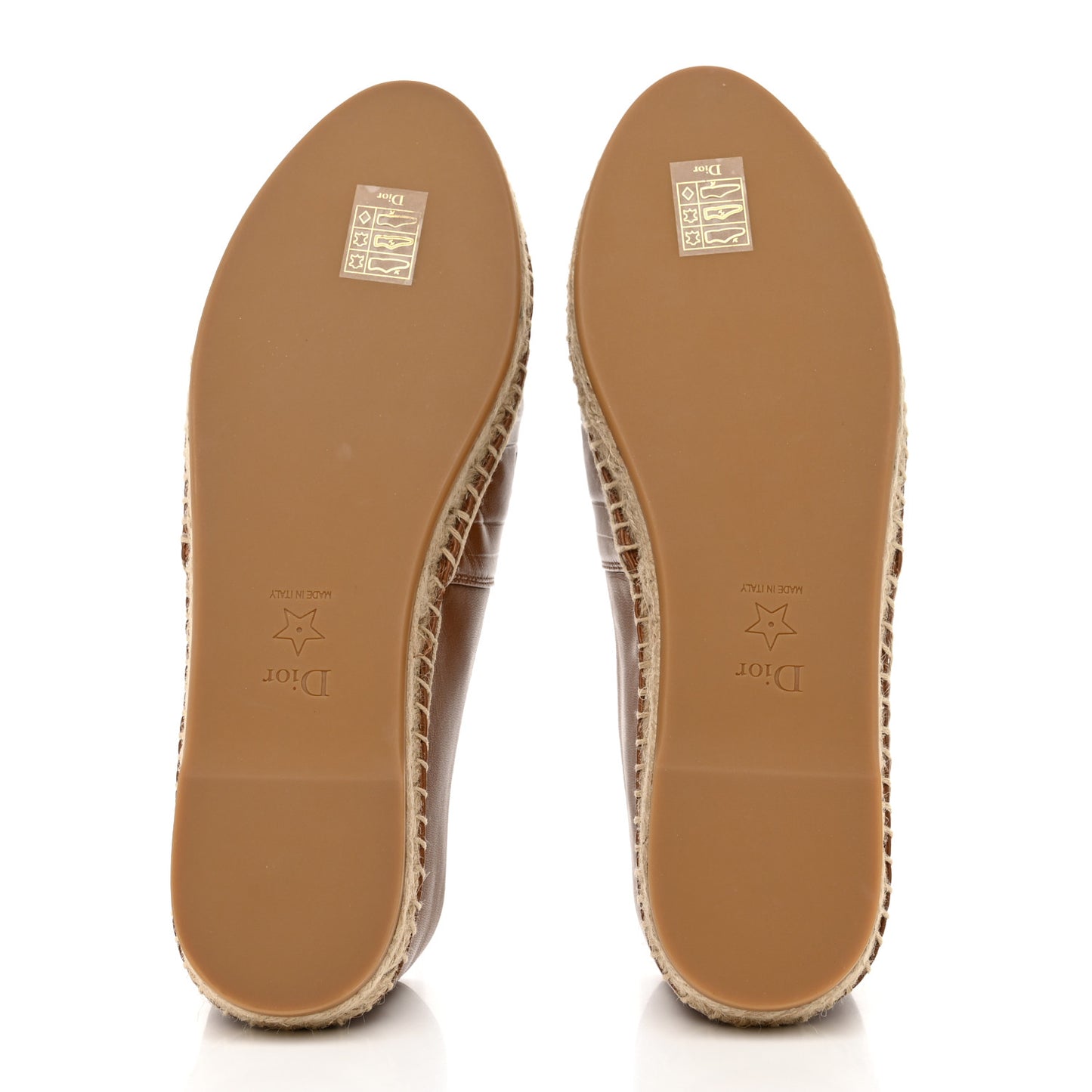Lambskin Granville Espadrille 39 Golden Saddle