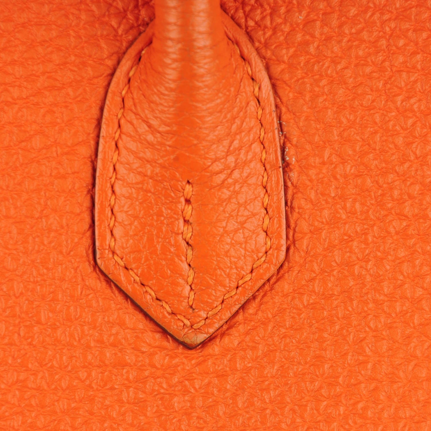 Hermes Togo Birkin 35 Orange 15 of 29
