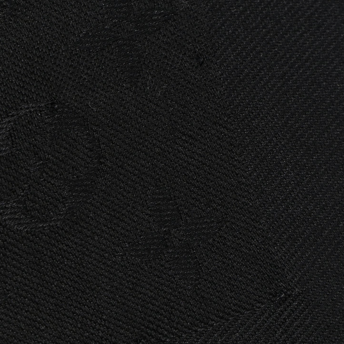 LOUIS VUITTON Silk Wool Monogram Teddy Shawl Black