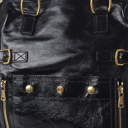 Saint Laurent Patent Medium Downtown Black 10 of 10