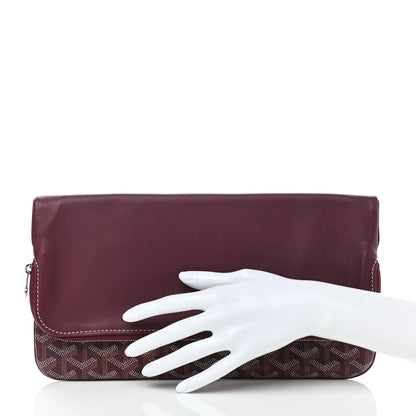 Goyard Goyardine Sainte Marie Soft Clutch Bordeaux 2 of 7